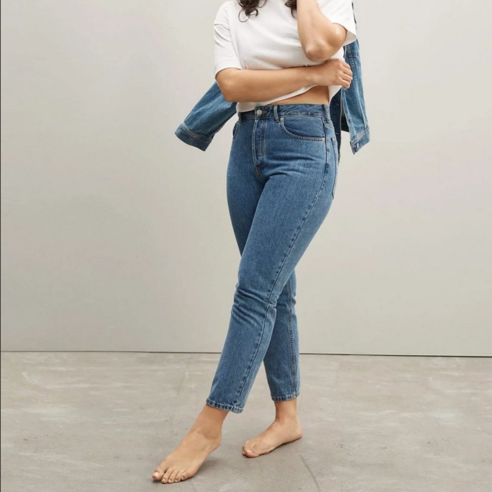 Everlane Curvy 90's Cheeky Straight Jeans